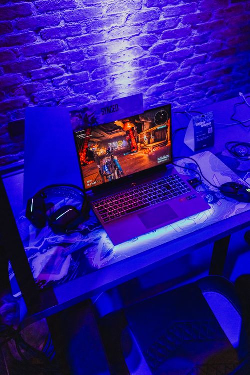 A high-performance Computerage gaming laptop
