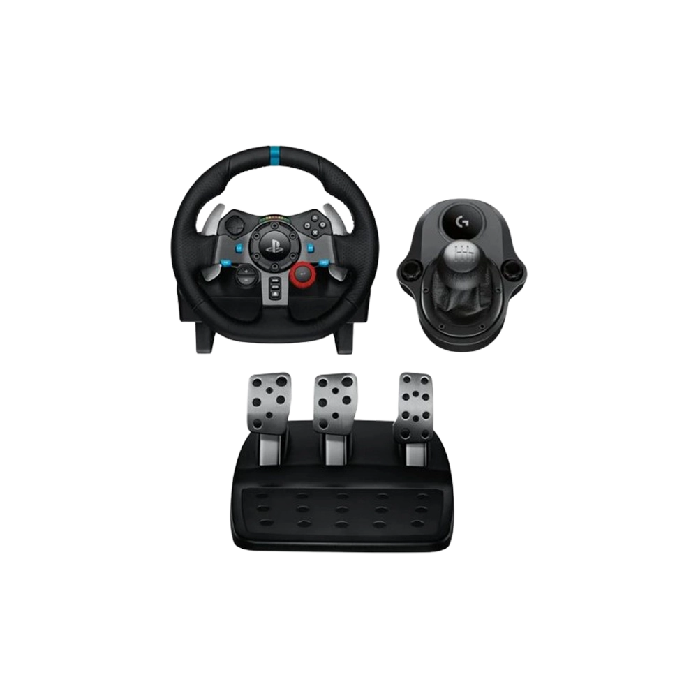 LOGITECH G29 DRIVING FORCE STEERING WHEEL & PEDALS